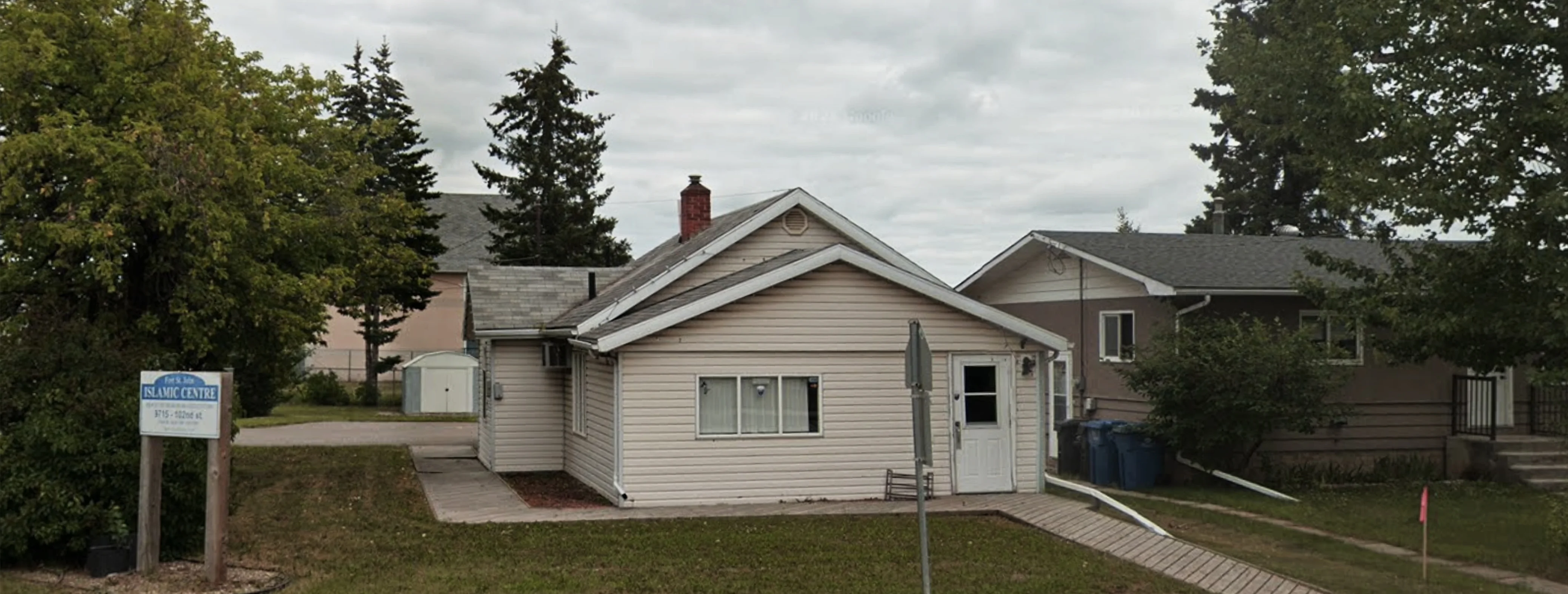 Exterior view of Peace River Muslim Association Fort St. John building